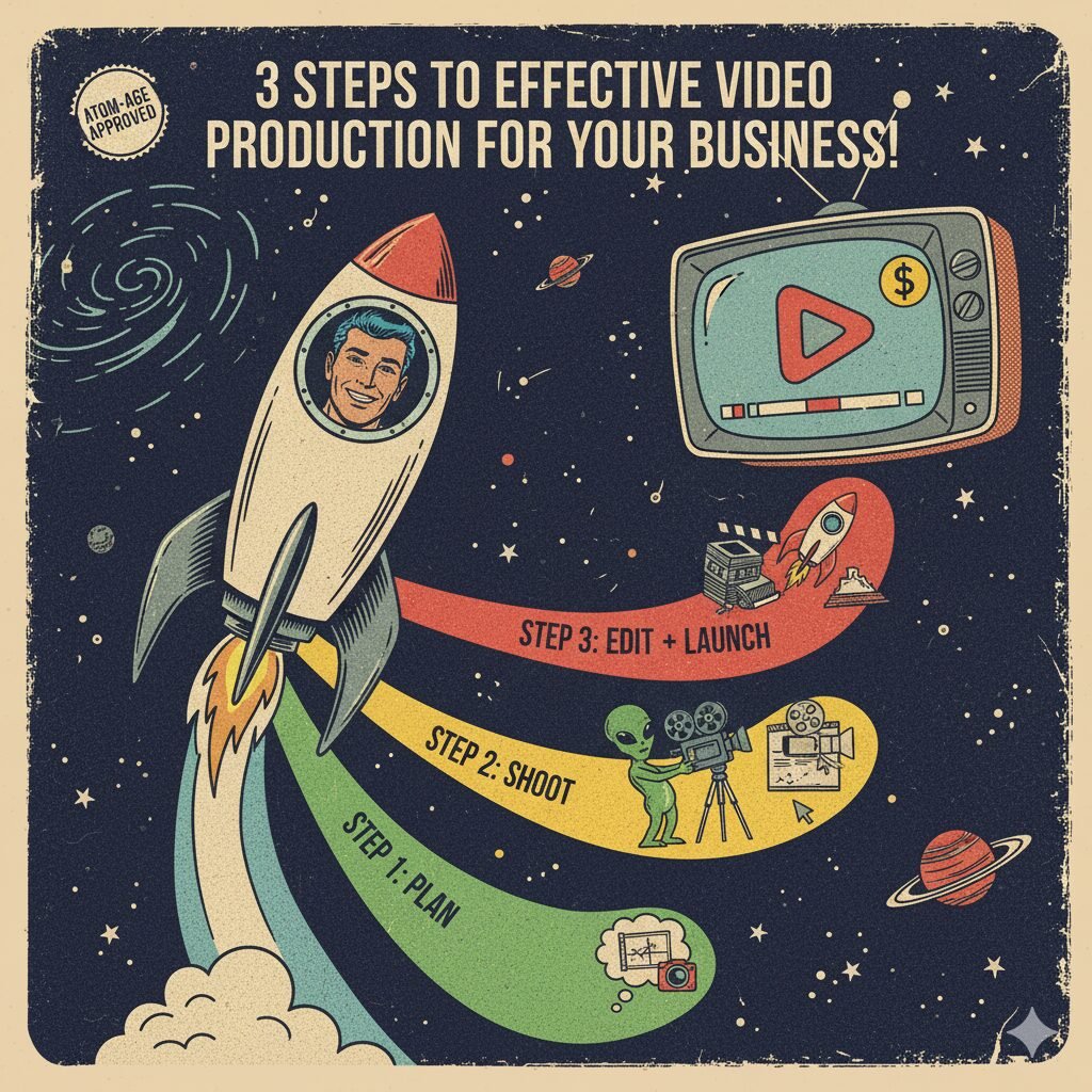 3 Steps to Effective Video Production for Your Business
